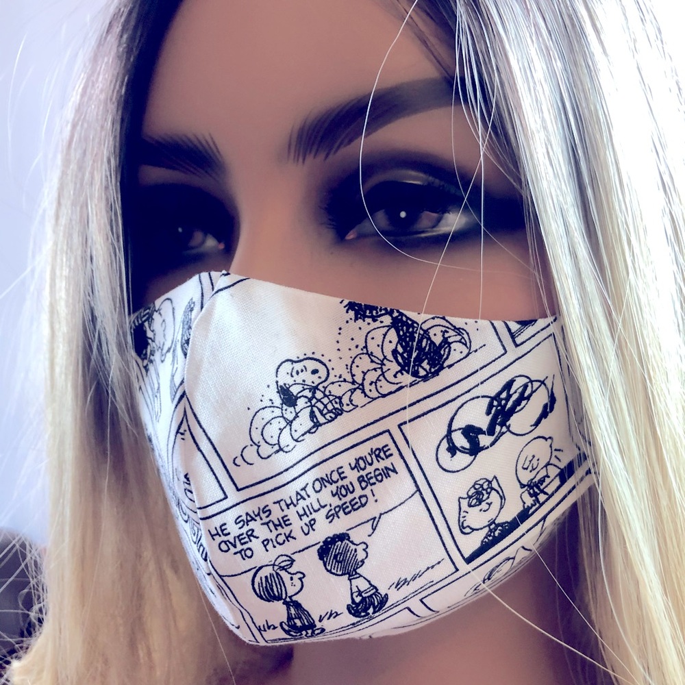 Charlie Brown Handmade facemask